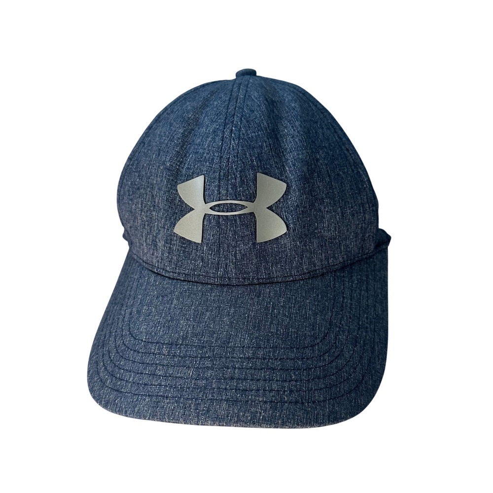 Under Armour Golf Hat Blue Adjustable Mens Logo Performance Cap